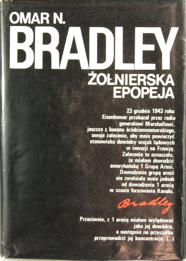 Zdjęcie oferty: OMAR N.BRADLEY  Żołnierska Epopeja