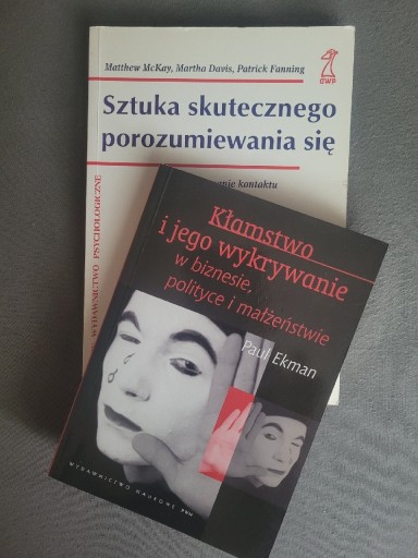 Zdjęcie oferty: Kłamstwo i jego wykrywanie Ekman (+1 inna)