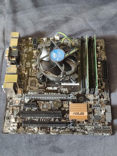 Zdjęcie oferty: Asus Q170M-C z Intel Core i5 7400 i 16GB RAM DDR4 