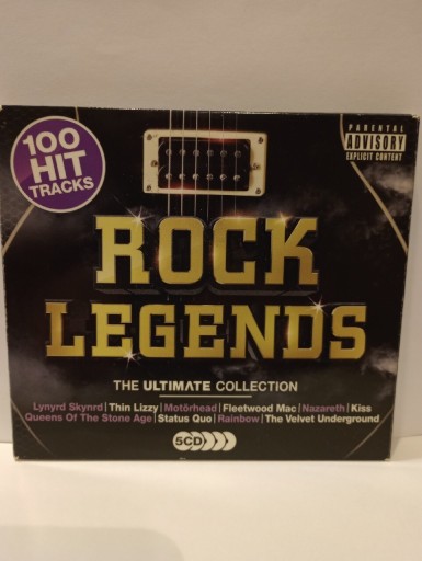 Zdjęcie oferty: ROCK LEGENDS - ULTIMATE COLLECTION 5XCD