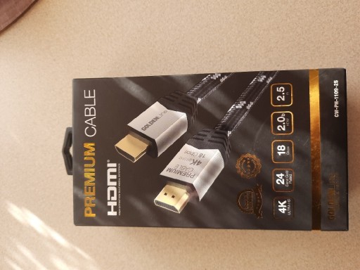 Zdjęcie oferty: Premium Cable HDMI GoldenLine
