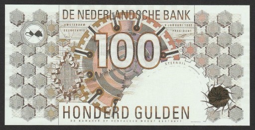 Zdjęcie oferty: HOLANDIA 100 GULDEN 1992 - KOPIA