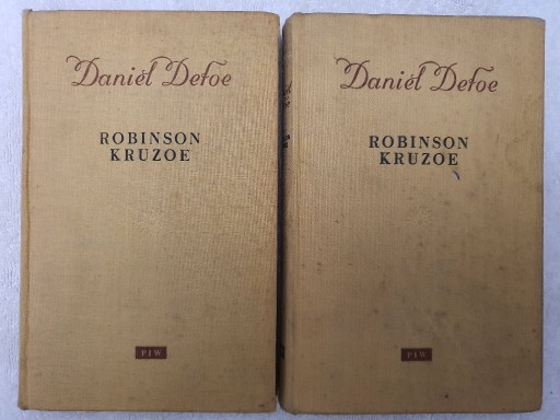 Zdjęcie oferty: Robinson Kruzoe - Daniel Defoe, tom 1 i 2, wydanie 1953 rok
