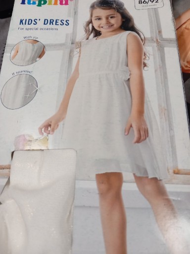 Zdjęcie oferty: Sukienka biała rozmiar 86/92