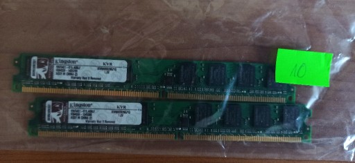 Zdjęcie oferty: Pamięć RAM Kingston DDR2 2x1 GB 800