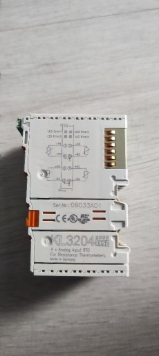 Zdjęcie oferty: Beckhoff KL3204 4-channel input, temperature