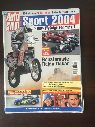 Zdjęcie oferty: Auto Świat Katalog Sport 2004