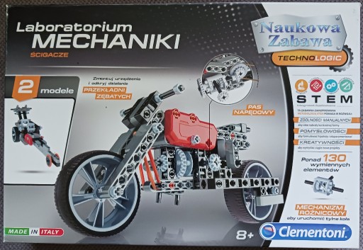 Zdjęcie oferty: Clementoni: Laboratorium Mechaniki - Ścigacze