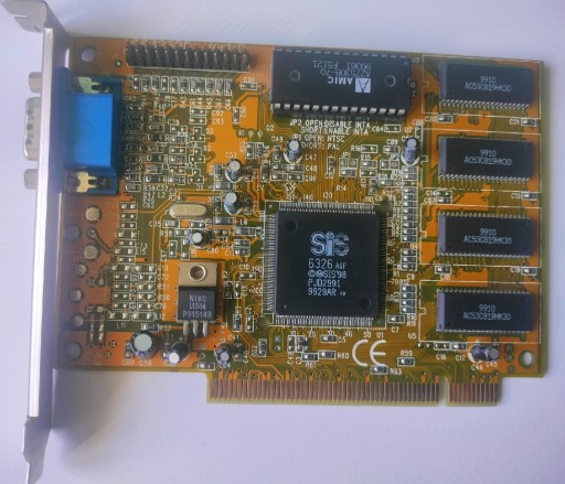 Zdjęcie oferty: Karta graficzna SIS 6326 AGP 4Mb Pci