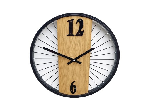 Zdjęcie oferty: Zegar ścienny wykonany z kola i szprych rowerowych 