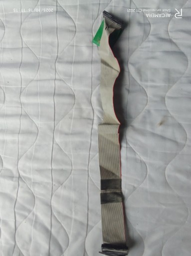 Zdjęcie oferty: Taśma IDE 40-pin ATA 45 cm – kabel do dysku HDD / CD / DVD retro PC