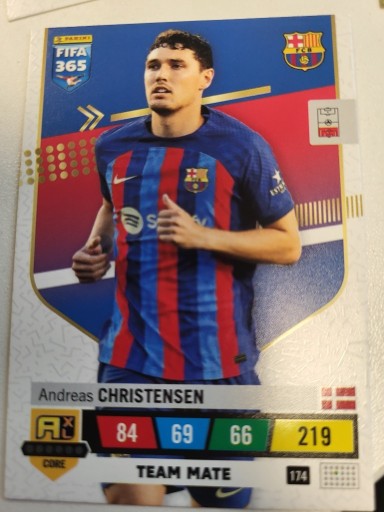 Zdjęcie oferty: FIFA 365 2023 CORE TEAM MATE 174 CHRISTENSEN