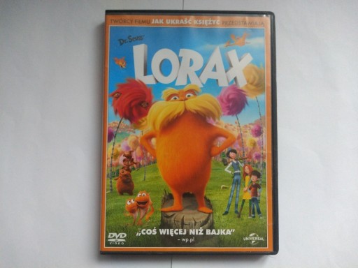 Zdjęcie oferty: Lorax Film Bajka PL DVD