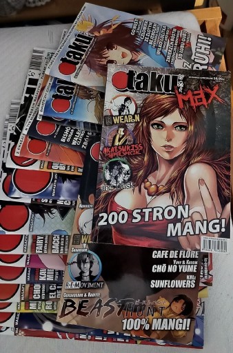 Zdjęcie oferty: Magazyn otaku 16 szt + 2 szt otaku max manga