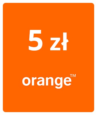Zdjęcie oferty: Doładowanie Orange/Nju Mobile 5 zł