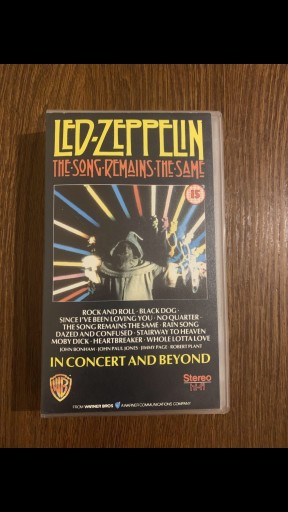 Zdjęcie oferty: LED ZEPPElLLIN Koncert VHS