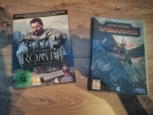 Zdjęcie oferty: Rome 2 Total war oraz Warhammer total war