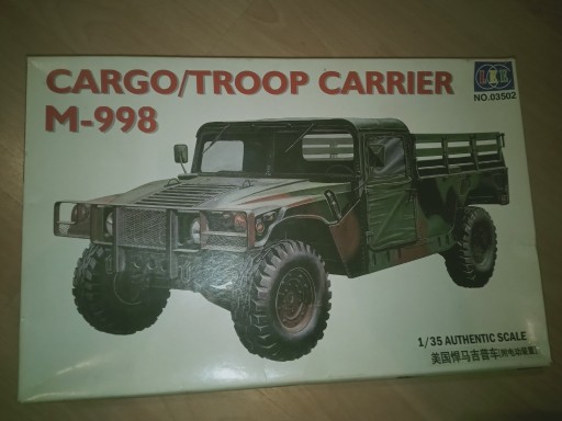 Zdjęcie oferty: 180  1:35 CARGO/TROOP CARRIER M-998