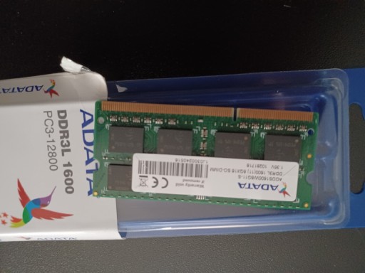 Zdjęcie oferty: Pamięć Ram 8GB Adata DDR3L 1600mhz PC3-12800