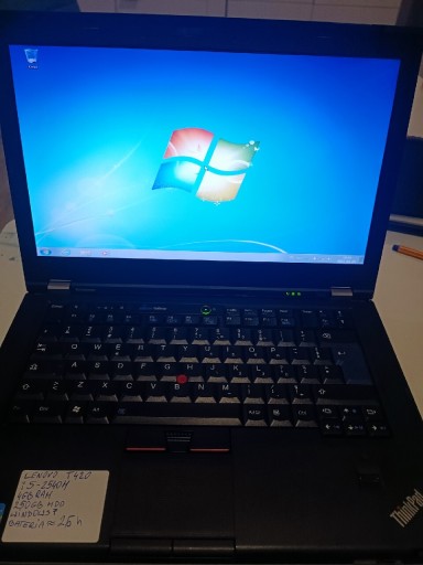 Zdjęcie oferty: Laptop Lenovo ThinkPad L420 stan idealny  Windows7