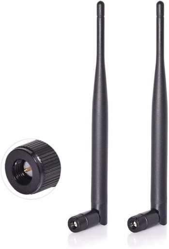 Zdjęcie oferty: Antena WiFi 2,4 GHz 5 GHz 5,8 GHz 6dBi wtyczka SMA
