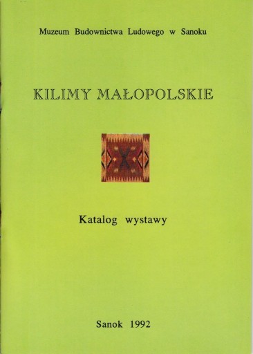 Zdjęcie oferty: Kilimy małopolskie red. Jerzy Czajkowski