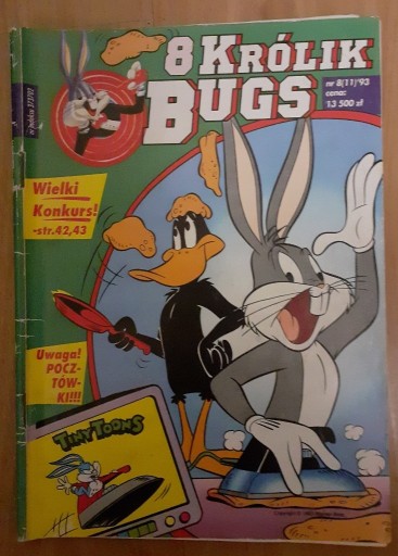 Zdjęcie oferty: Komiks: Królik Bugs nr 8(11)/1993 