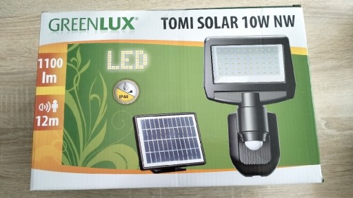 Zdjęcie oferty: TOMI SOLAR NAŚWIETLACZ HALOGEN 1100LM CZUJNIK RUCH