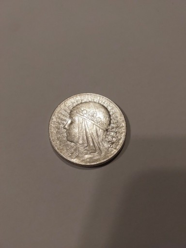 Zdjęcie oferty: Srebrna moneta 10zł Głowa Kobiety 1932r 