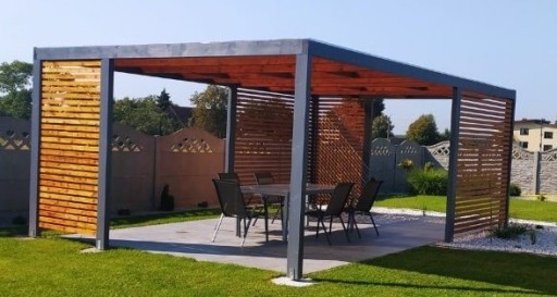 Zdjęcie oferty: Nowoczesna altana, pergola drewniana 620x390