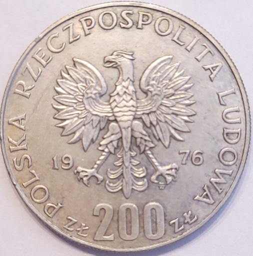 Zdjęcie oferty: Polska 200 złotych, 1976 XXI Letnie Igrzyska (164)