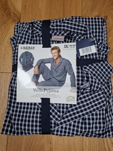Zdjęcie oferty: Męska klasyczna piżama XXL