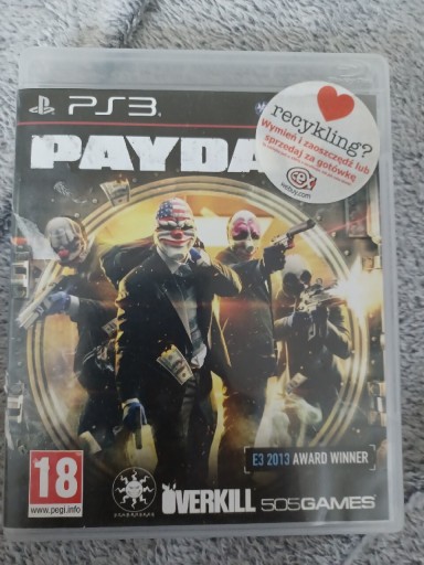 Zdjęcie oferty: Payday 2 gra na ps3