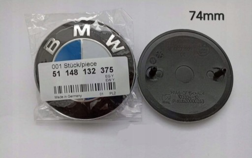 Zdjęcie oferty: EMBLEMAT ZNACZEK BMW NA KLAPĘ TYŁ 74MM 8132375 od