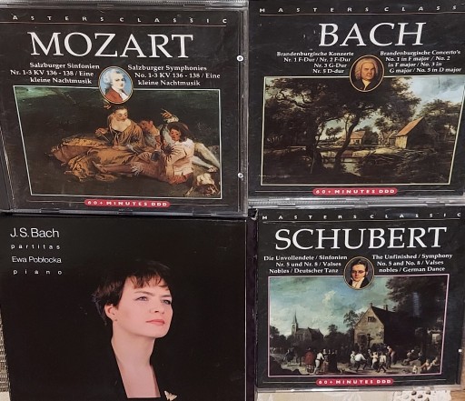 Zdjęcie oferty: Mozart,Bach,Schubert,Chopin, Zbigniew Żuk CD