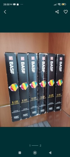 Zdjęcie oferty: Kasety wideo VHS BASF 