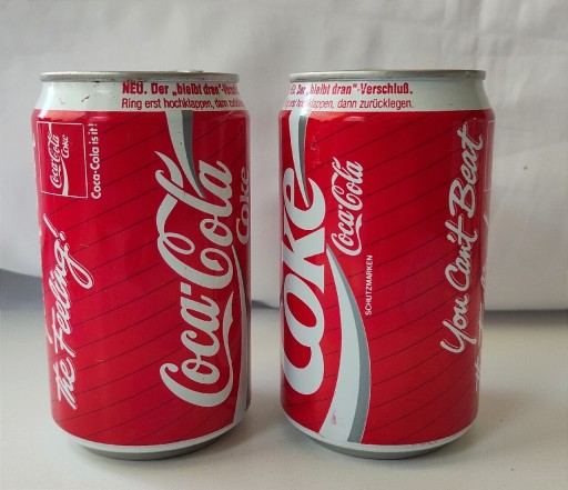 Zdjęcie oferty: Puszki Coca-Cola Coke 1987