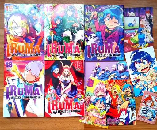 Zdjęcie oferty: Iruma w szkole demonów 15 16 17 18 19 + dodatki