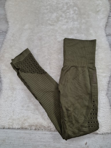 Zdjęcie oferty: Spodnie Legginsy Gymshark Rozmiar S Khaki Zielone