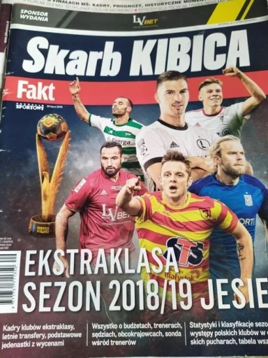 Zdjęcie oferty: Skarb kibica Ekstraklasa 2018/19