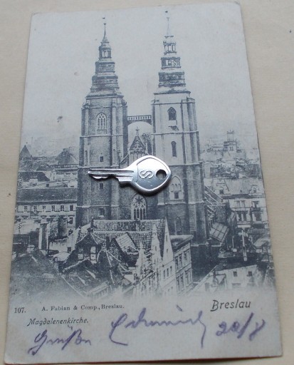 Zdjęcie oferty: 22) Pocztówka Wrocław Magdalenenkirche 1891