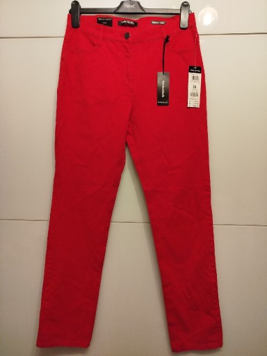 Zdjęcie oferty: Czerwone spodnie Betty Barkley rozmiar 38 