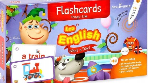 Zdjęcie oferty: Ting Leo English Flashcards Things I like