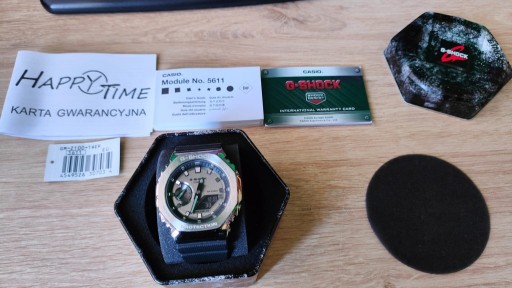 Zdjęcie oferty: Zegarek Casio G-Shock GM-2100-1AER Metal