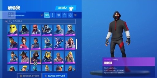 Zdjęcie oferty: KONTO FORTNITE IKONIK!