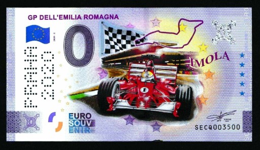 Zdjęcie oferty: 0 EURO GP Del Emilia Romagna IMOLA Praha2020 kolor