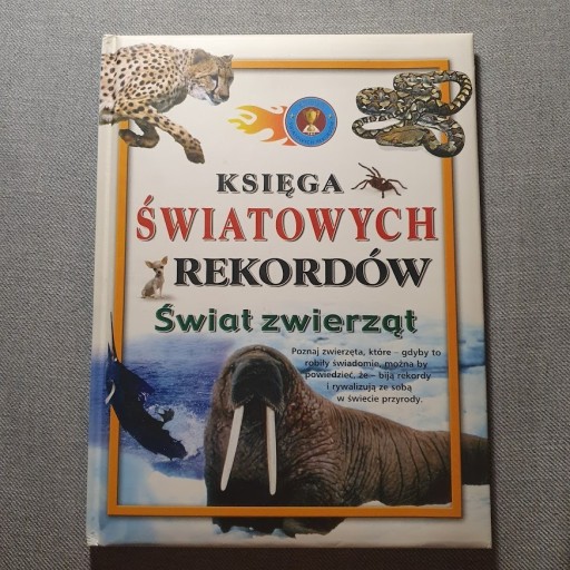 Zdjęcie oferty: Księga światowych rekordów "Świat zwierząt"