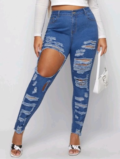 Zdjęcie oferty: Shein jeansy, dzinsy, spodnie damskie 3 XL