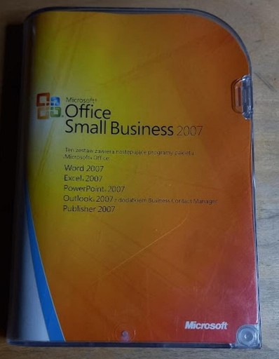Zdjęcie oferty: Microsoft Office Small Business 2007
