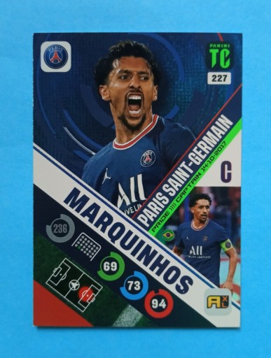 Zdjęcie oferty: Panini Top Class MARQUINHOS Pride Captain 2022